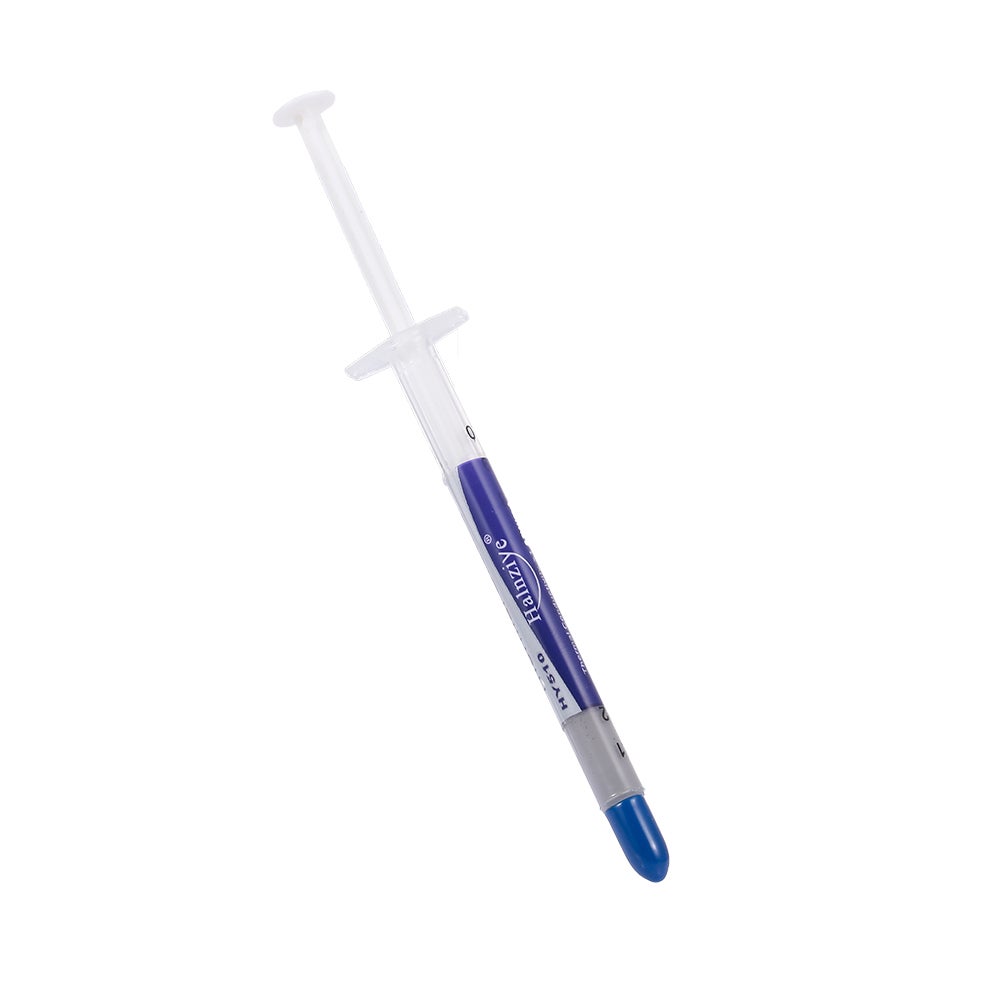 Thermal Compound Paste Heat Sink Paste 2Pcs Thermal Grease CPU VGA LED Chipset Silicone Plaster For All Coolers HY510 Grey Thermal Compound Paste Heat Sink Paste 2Pcs Thermal Grease CPU VGA LED Chipset Silicone Plaster For All Coolers HY510 Grey